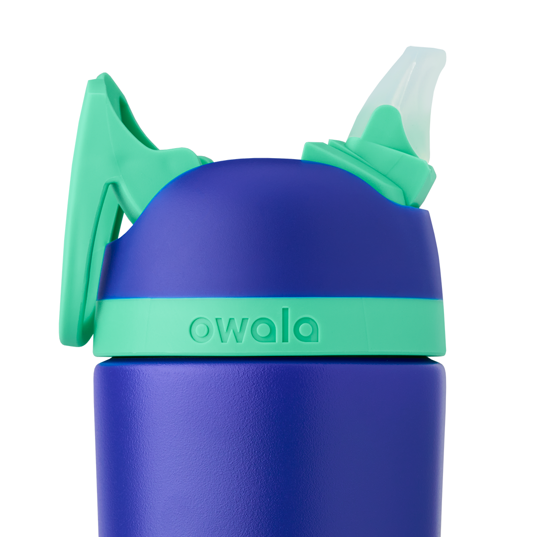 Kids¡¯ Stainless Steel Flip? Teal + Pink