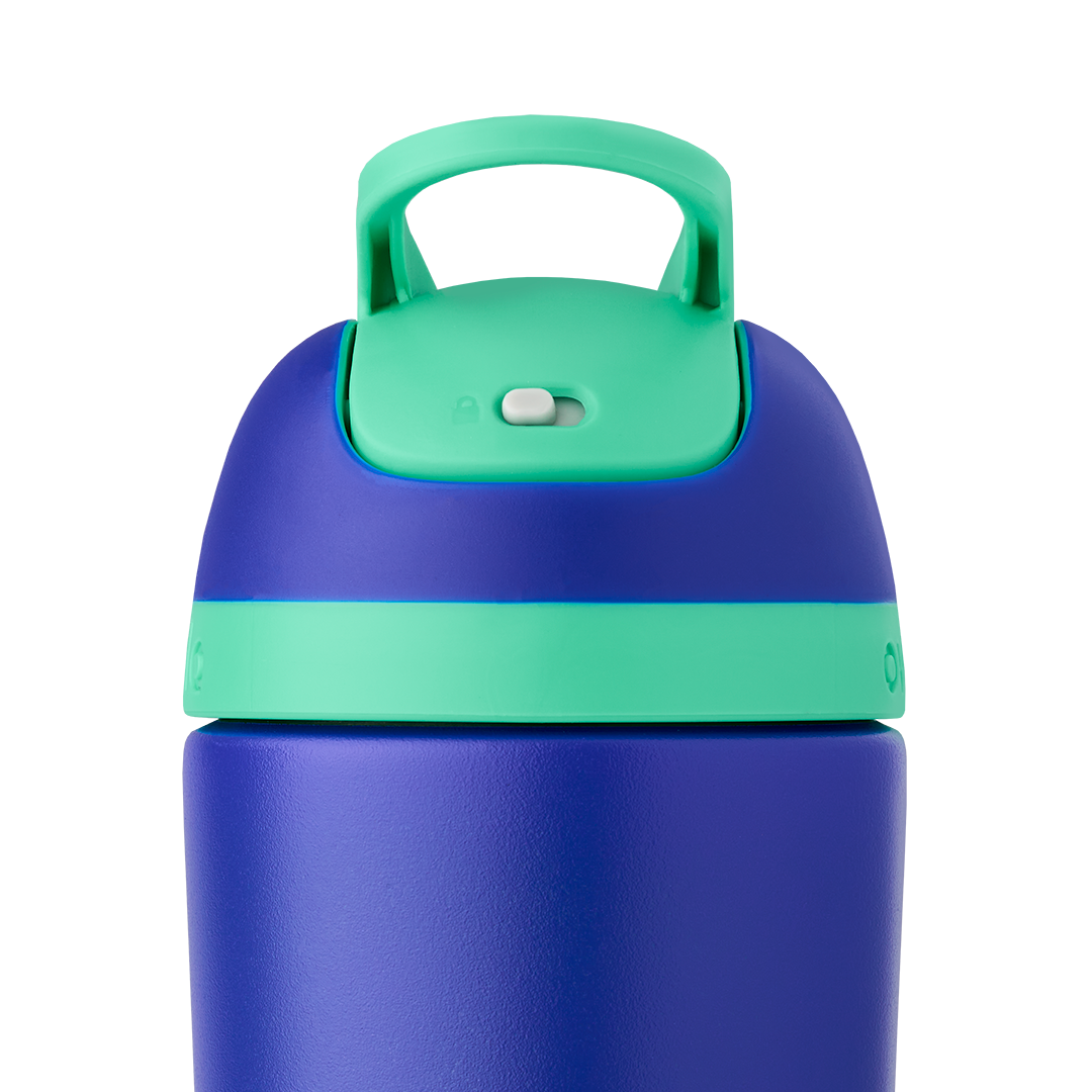 Kids¡¯ Stainless Steel Flip? Grey + Black